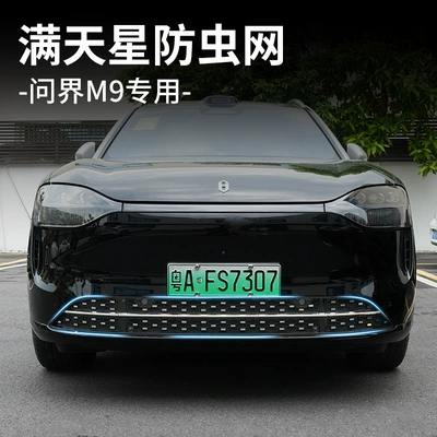 Suitable for 26 Models of M6M7M8M9 Modified Starry Sky Style Insect-Proof Net Car Grille Protection Water Tank Protection Accessories