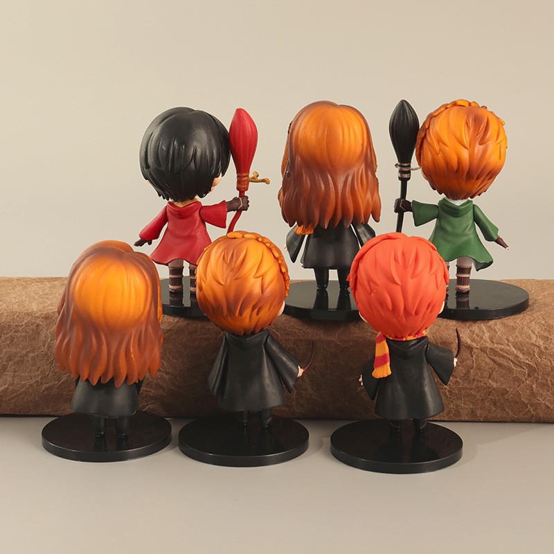 6 Modelo de mano de Harry Potter modelo de mano de color