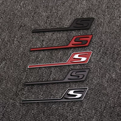 Mercedes-Benz new A-Class, E-Class, C-Class, GLA, GLC car emblem modification: C63S, A45S, CLA45S rear emblem lettering stickers