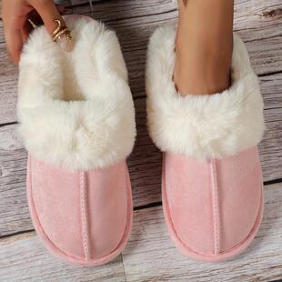 B 34323 Women's plush non-slip slippers Ůʽ�Ӽ�ë����Ь