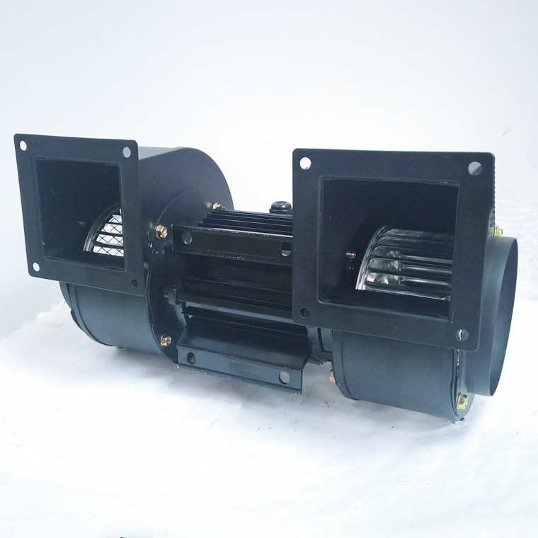 CY125M双出风双进风低噪音送风机双螺杆挤出机设备双头双口鼓风机