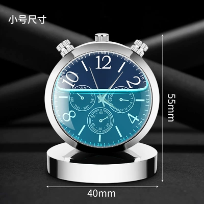 fragrance light fragrance car high-end Perfplant seat - small-silver-table-ornaments-light-blue-temptation