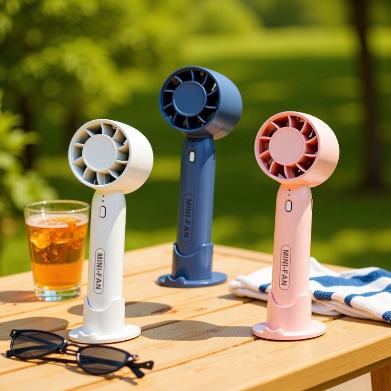 Southeast Asia Cross-Border New T10 Turbine Handheld Small Fan USB Charging Mini Outdoor Portable Desktop Fan