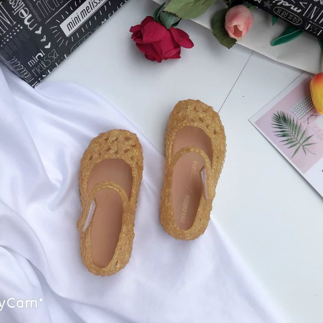 Новый Melissa Same Bird's Nest Детские туфли Девочки Младенцы мягкая подошва Bao Toutou Сандалии Желе Фрагрейнсы обувь