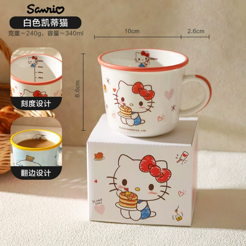 Hello Kitty, керамическая бытовая посуда с мультгероями для дома и пищи