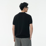 ZF8109-MM潮牌海鸥领针织短袖T恤简约时尚cleanfit透气上衣，男装针织衫/毛衣，星座614