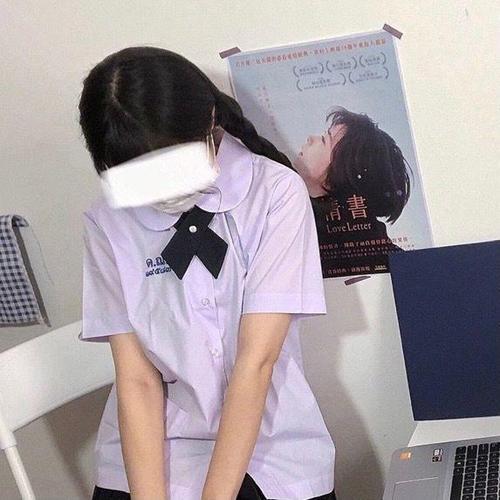 Thai-style school uniform tie with adjustable bow tie, JK girl decorative flower, forbidden girl version, school style