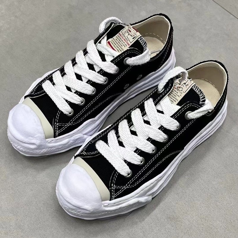 Cross-border TK hot-selling open-toe dissolving shoes, celebrity style sneakers, unisex casual trendy height-increasing canvas shoes