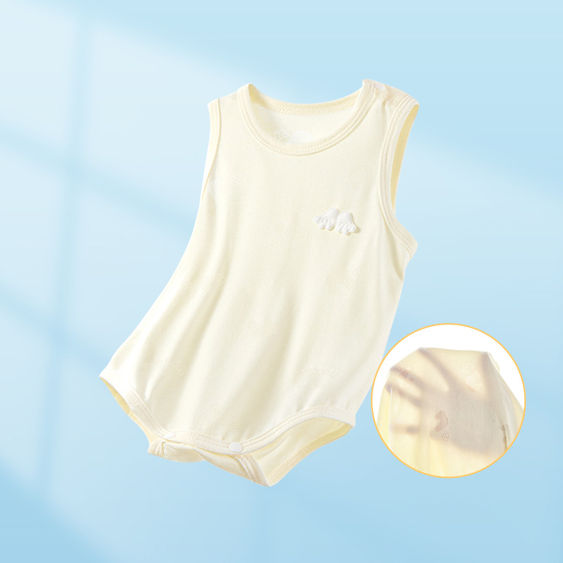 Baby summer jacket newborn chaleco delgado para hombres y mujeres, chaleco de triángulo, ropa de verano para niños pequeños, ropa de bebé image 10