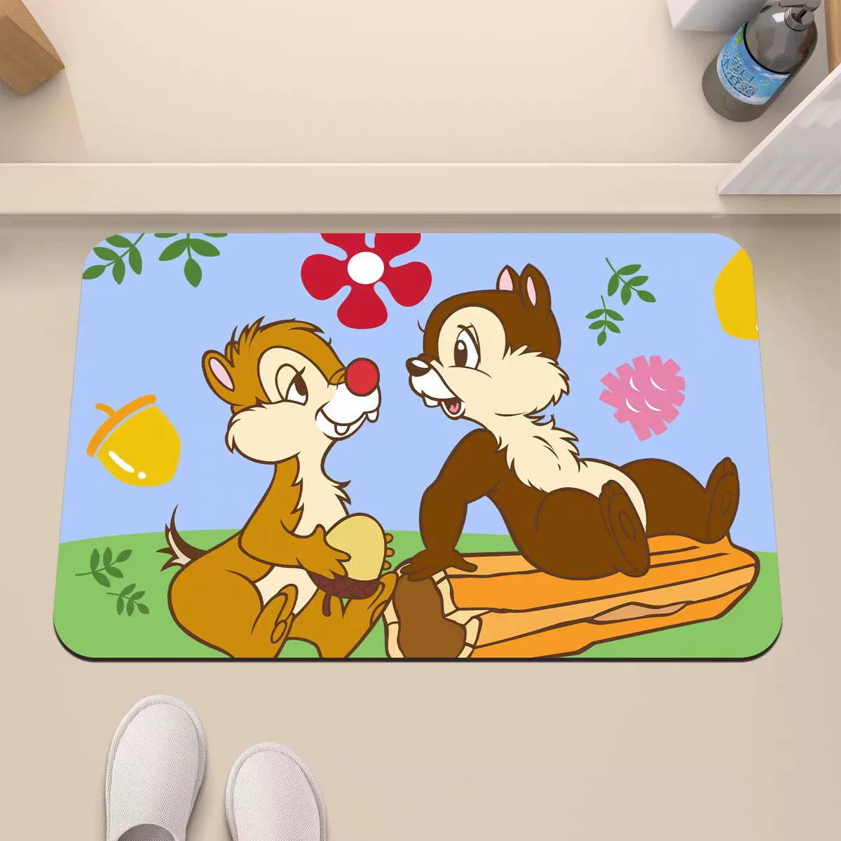 Cartoon home cute carpet, quick dry doormat, water absorbent