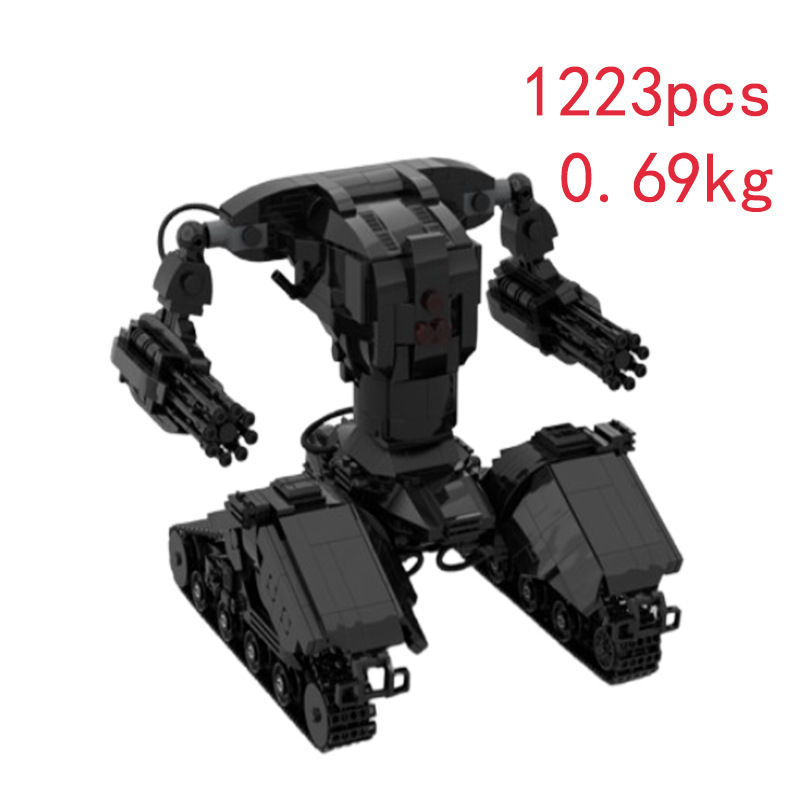 Mecha Tank Construction Toy Building Blocks Educational Model_voghion.com