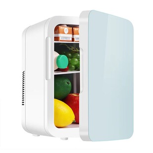 Cross-border 8L Car Mini Refrigerator Mini Small Home Dormitory Rental Car Home Car Dual-use Student Mini Refrigerator