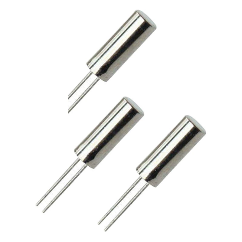 32.768KHZ кристалл 3*8 прямая вставка цилиндрическая кристалл вибрация напряжения кварц часы кристалл резонатор тест группы