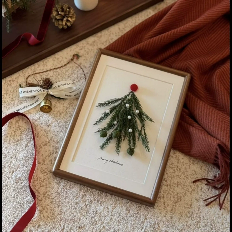 Атмосферная фоторамка из натурального дерева, DIY