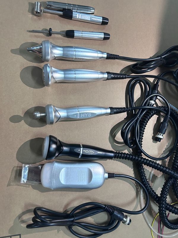 皮膚管理器五代黒真珠大気泡総合顔ケア美容器部品プローブハンドル|undefined