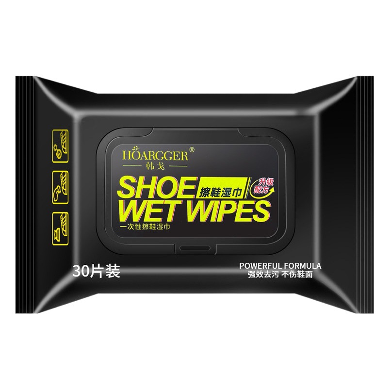 Shoe Cleaning Wipes, No-Rinse Sneaker Stain Remover, Sports Shoe Cleaner, Cleaning Agent, Direct from Manufacturer, White Shoe Cleaning and Brushing