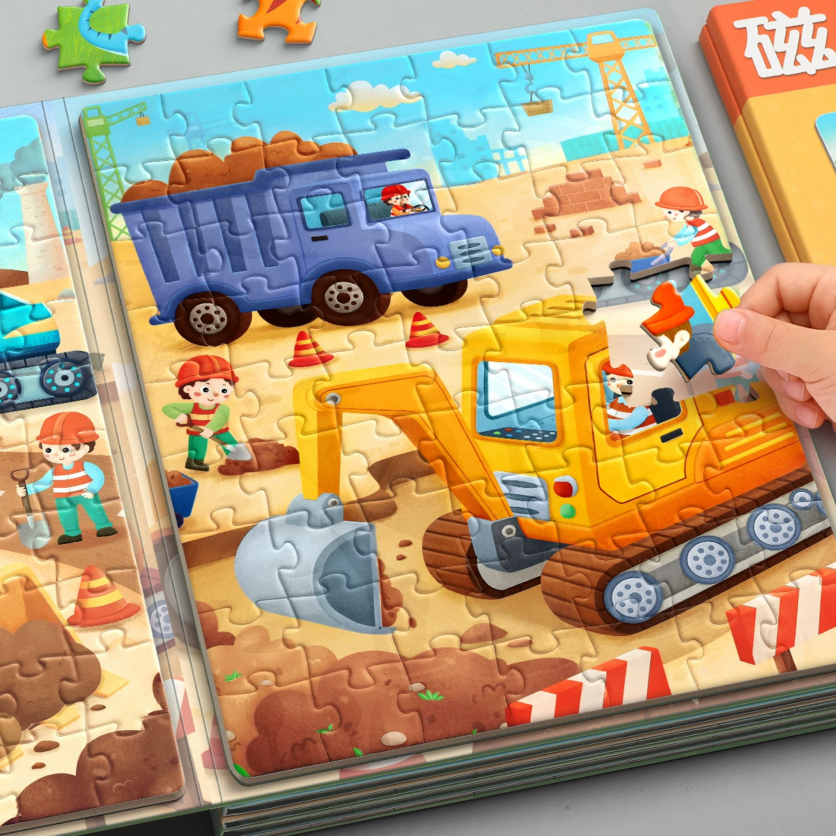 Магнитная головоломка для детей 3-6 лет и старше автомобиля магнитная плоская диаграмма детское детское детское детское развивающее игрушка для мальчиков 4-8 лет