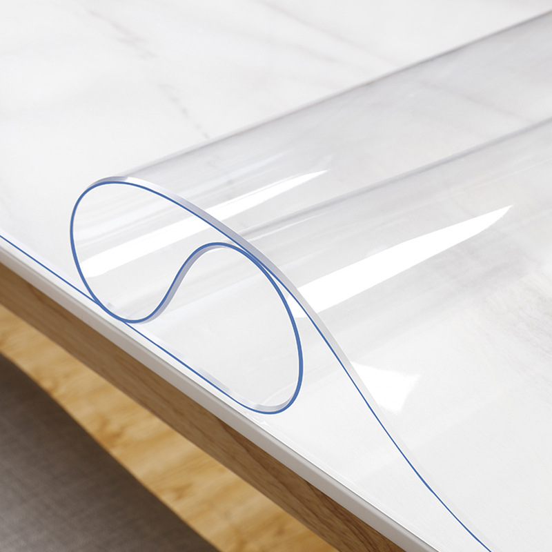 软玻璃透明PVC圆桌布防水防油防烫免洗台布桌面保护膜水晶板家用