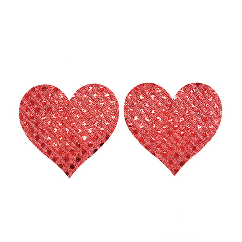 Interés al por mayor transfronterizo desechable pegatinas de pecho gatos negros tela transpirable invisible Amazon pegatinas de pecho luminosas en stock