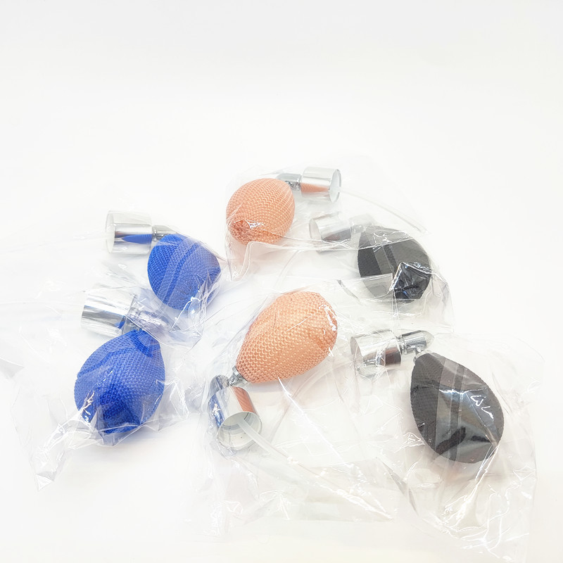 18牙喷水气囊100ml香水气囊瓶短款气囊喷雾香水瓶空瓶现货玻璃瓶