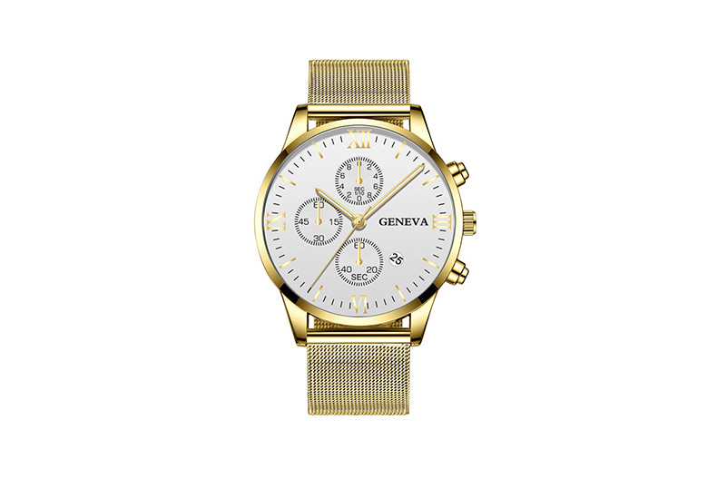 Buckle Buckle Style Casual Color Block Buckle Quartz Watch Men's Watches