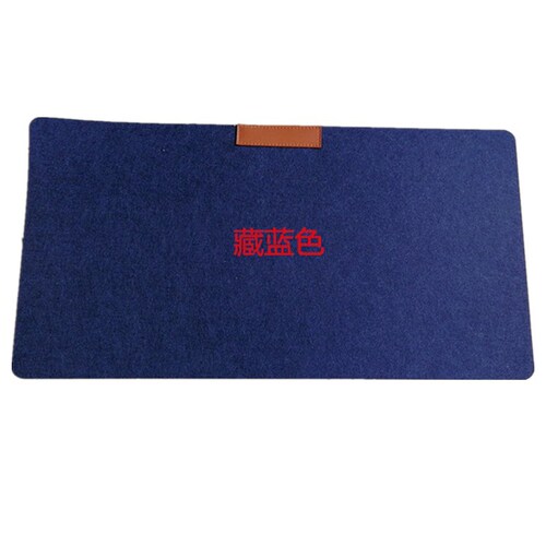 Felt mouse pad placemat advertising felt desk pad keyboard pad colorful double-sided gaming mouse pad