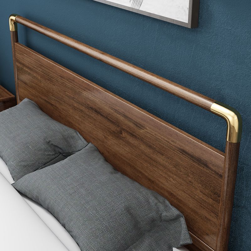 Cama de madera maciza china 1m 8 camas dobles de nuez 1m 5 camas 1m 2 modernas dormitorios matrimoniales caseros cama de nuevo estilo chino