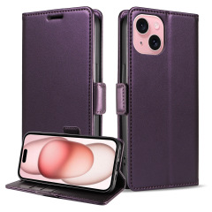 iphone17 携帯電話ケース Apple 16 カード携帯電話レザーケース Samsung S25Ultra フリップ保護カバーに適しています。