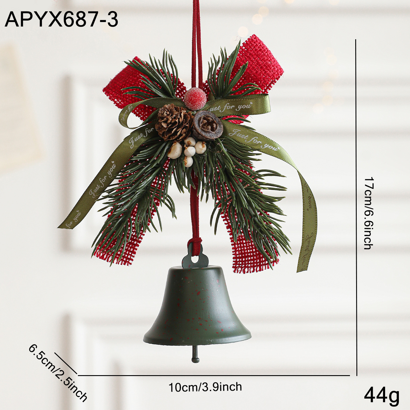 Campana verde retro