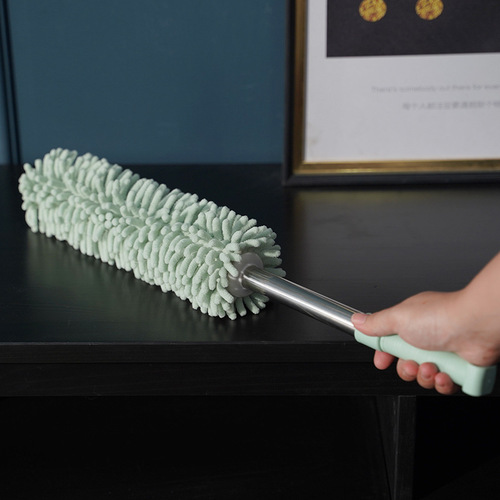 Feather Duster Dust Brush Hui Chanzi Household Retractable Water Washable Dust Brush Bed Duster Desktop Sweeping Brush