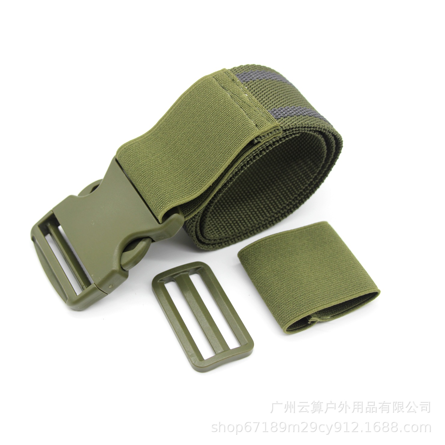 通用のレギンスの滑り止めのウェビングの各種の型番の通用の足はウェビングの大きい商品を掛けて黒い砂の緑を供給します。