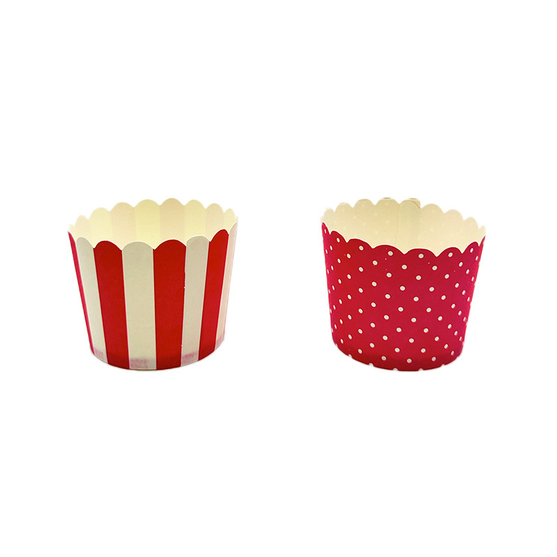 Papel de película pe, taza de cartón de dibujos animados, taza de papel para pastel, soporte de papel para pastel especial, taza de muffin duro redondo resistente a altas temperaturas