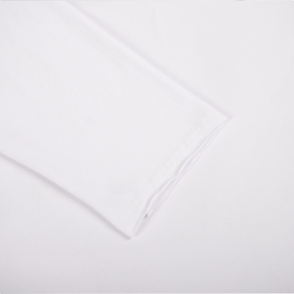Áo thun nữ cotton 100% cổ tròn tay dài form rộng màu trơn — Màu cà phê, Màu hồng, Màu mơ, Màu trắng chi tiết 48