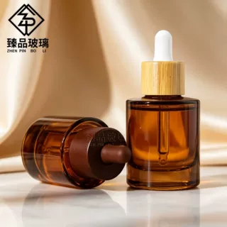 定制厚底精油瓶30ml精华液瓶40ml精油滴管瓶50ml护肤精华瓶包材