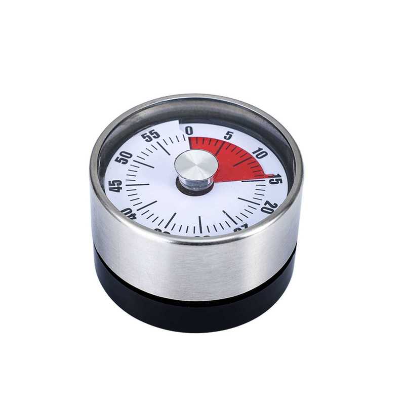 厨房机械计时器 烹饪磁吸时间管理器定时器 厨房旋转不锈钢倒计时|undefined
