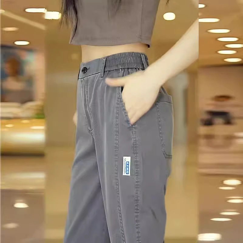 Lyocell Tencel Casual Pants for Men 2026 Loose Straight Long Pants Spring New Business Large Size Sports Pants