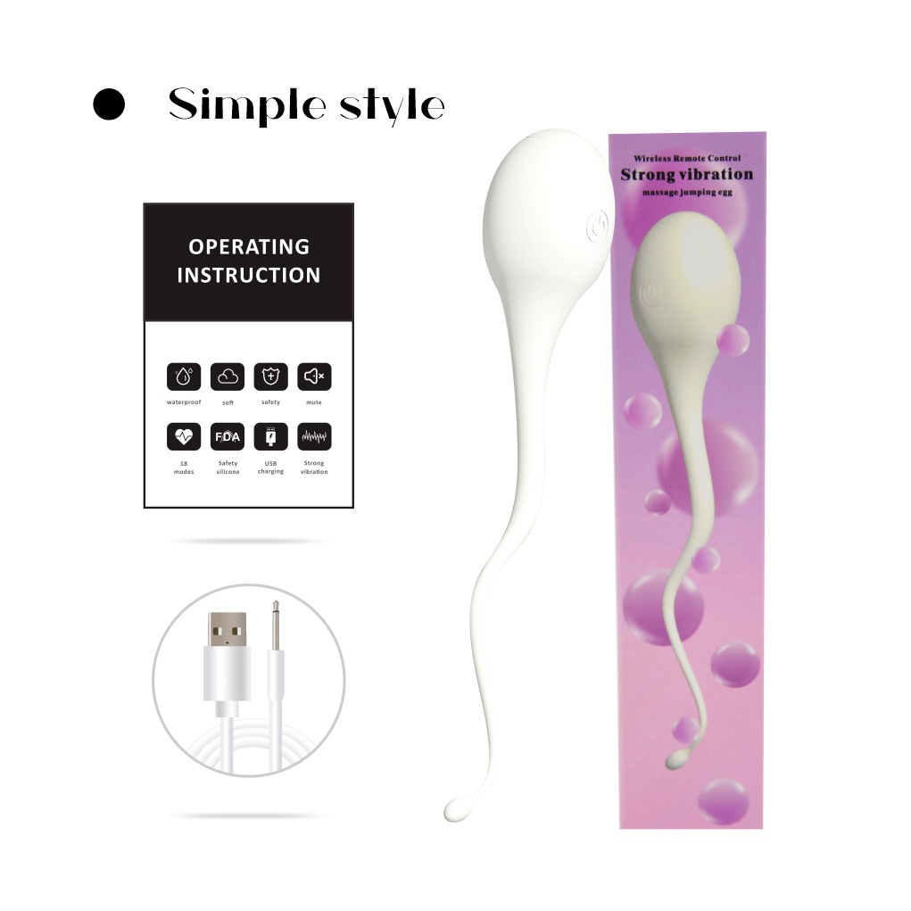 Trứng Rung Nòng Nọc Tinh Trùng Điều Khiển Remote trứng rung tinh trùng nam giới