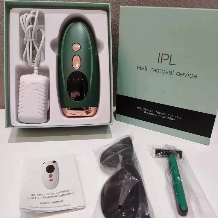 Venta caliente transfronteriza instrumento de depilación salón de belleza pulso fuerte dispositivo de depilación de cuerpo entero hogar portátil IPL fotón rejuvenecimiento de la piel instrumento image 13
