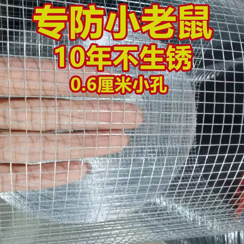 防锈小孔铁丝网防鼠钢丝网防猫网养殖鸡网阳台防护网多肉电焊网