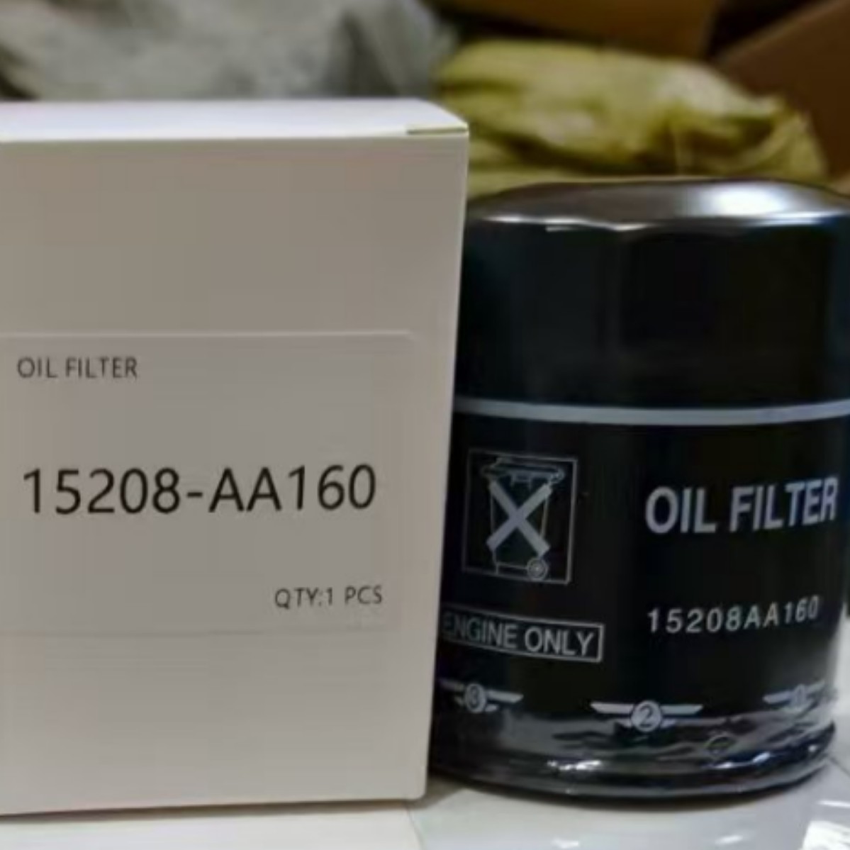 Filtro de celda de aceite de alta calidad 15208 AA160 para automóviles Subaru