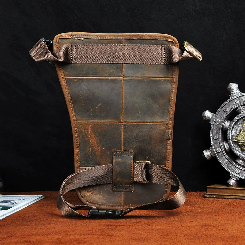 Leather retro mobile phone, camera, hip bag, belt bag