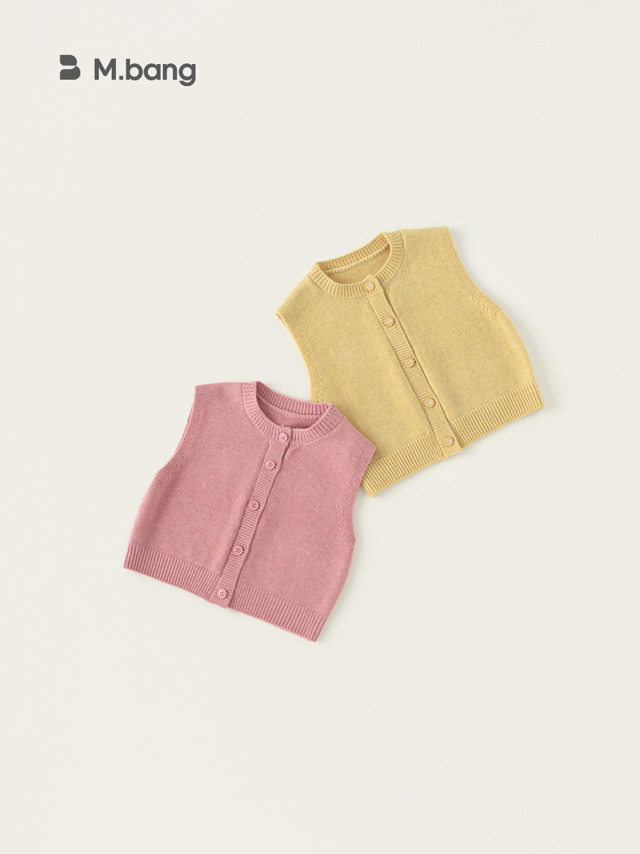 Youbao ropa para niños chaleco para niños primavera rebeca para niñas 2025 nuevo suéter para niños chaleco de suéter para bebés