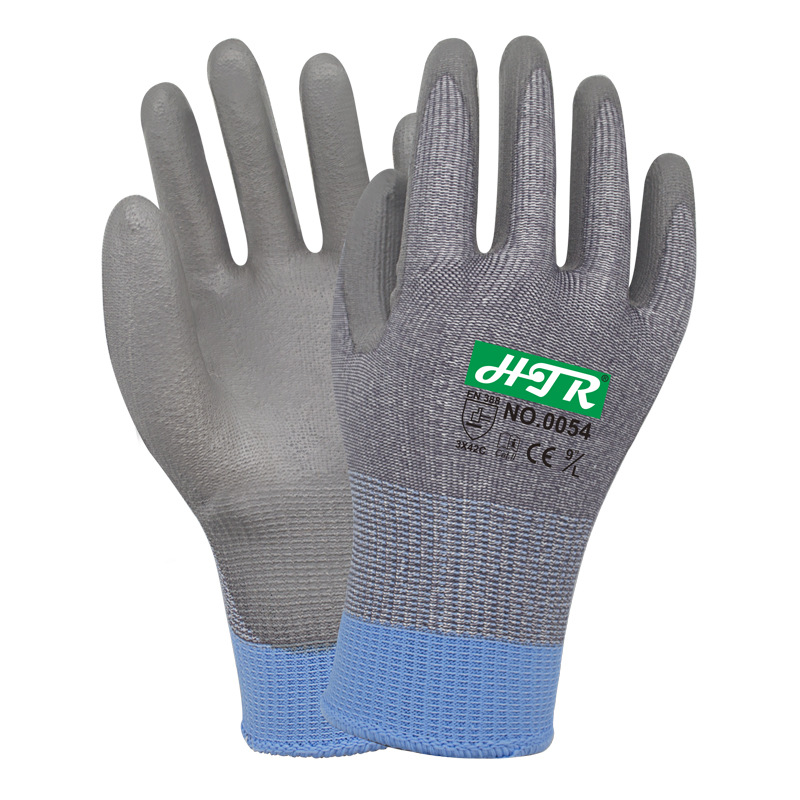 海太尔防割PU手套0054耐磨防割防撕裂手套 防割防刺手套