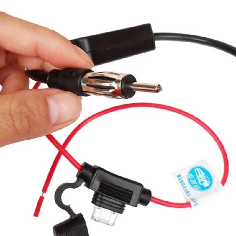 Cross-border exclusive car active antenna FM car radio antenna amplifier 12V FM amplifier Android