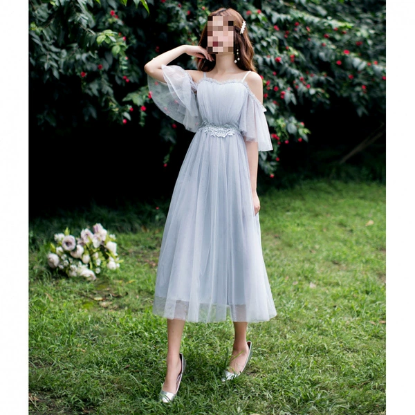 Light gray [B gauze skirt sling]