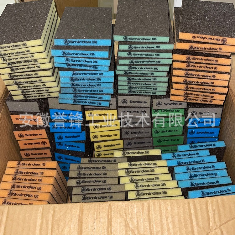 供应Smirdex海绵砂纸 车身 机身打磨砂纸 漆面腻子粉打磨砂纸