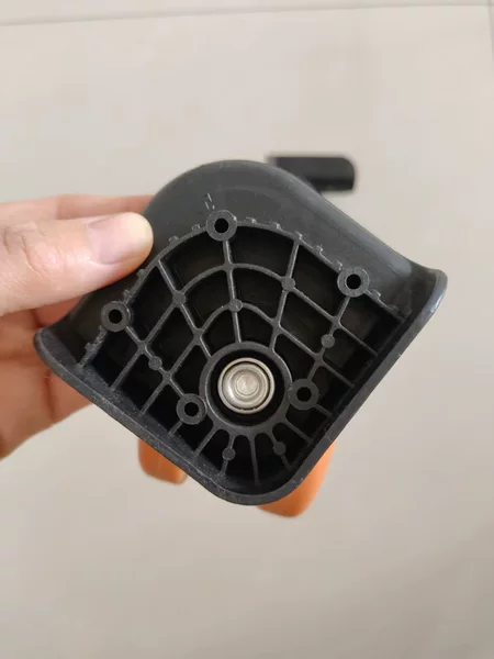 Silent and wear-resistant universal wheels for luggage, repair parts for trolley cases, replacement wheels for suitcases, password box casters