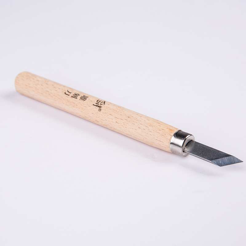 Woodworking Carving Knife, Woodcarver's Precision Tool Set SK2 Oak Wood 12-Piece Set, Rubber Stamping Carving Knife