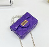 Small children's bag, one-shoulder bag from pearl, chain, chain bag