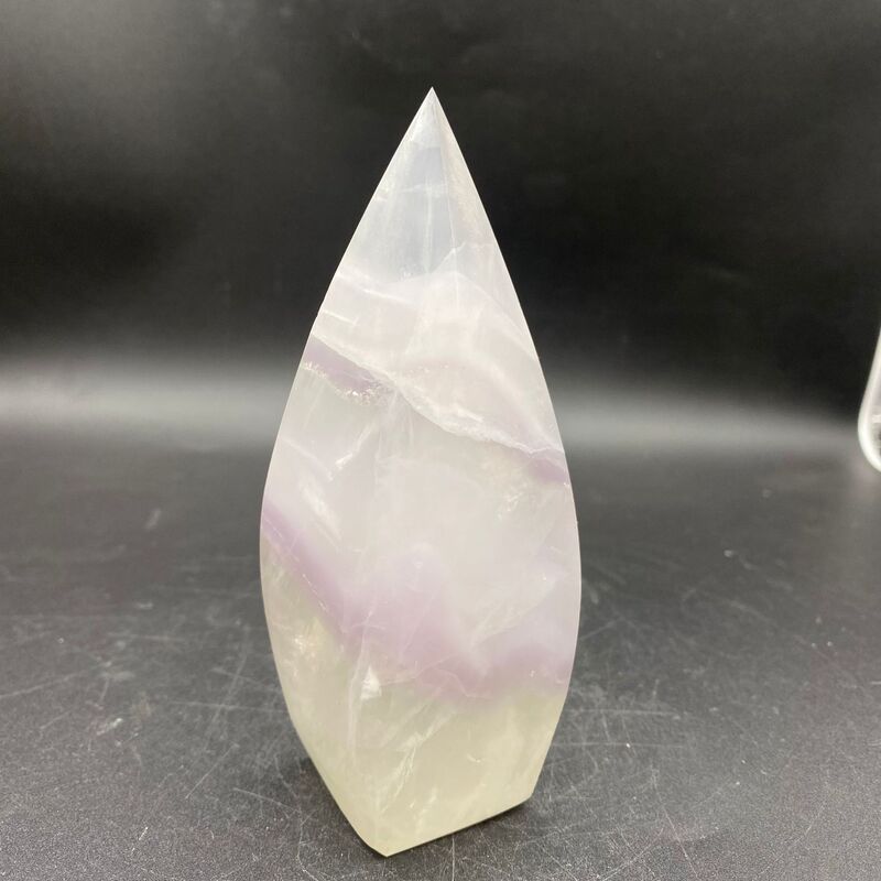 天然水晶摆件萤石火炬摆件小摆件桌面摆件手工雕刻件装饰摆件 图 6